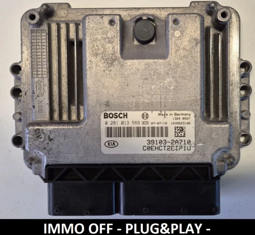 calculateur moteur Bosch 0281013569 39103-2A710 do Kia Ceed I 1.6 CRDi IMMO OFF