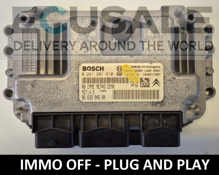 Motorsteuerung immo off 0261201610 9663394680 ME7.4.5  .webp