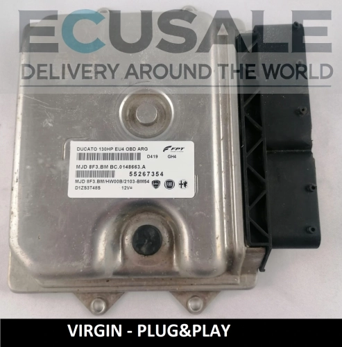 Calculateur moteur VIRGIN Fiat Ducato 2.3 55267354 MJD8F3.BM Euro 4 Plug and Play – prêt à l’installation