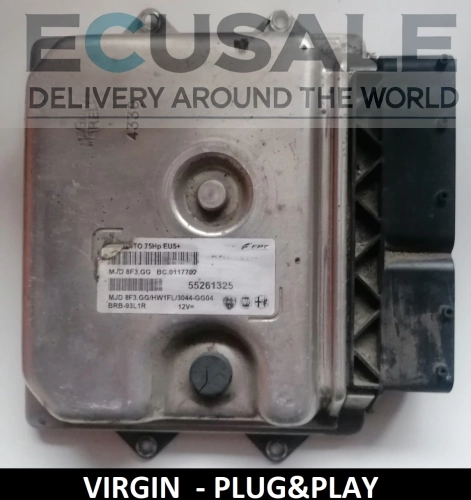 Calculateur moteur Fiat Punto 1.3 55261325 MJD8F3.GG Euro 5 Plug Play – Sans programmation