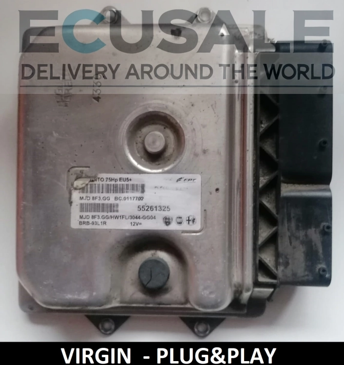 Calculateur moteur Fiat Punto 1.3 55261325 MJD8F3.GG Euro 5 Plug Play – Sans programmation