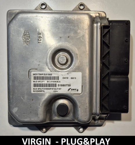 51880759 MJD 8F2.F1 calculateur moteur Fiat Fiorino 1.3 Multijet