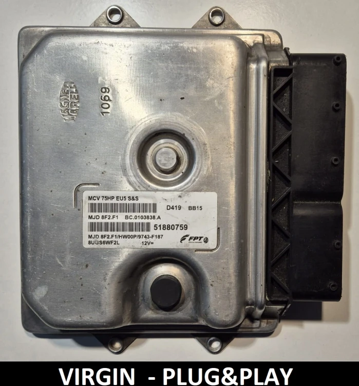 51880759 MJD 8F2.F1 sterownik silnika Fiat Fiorino 1.3 Multijet