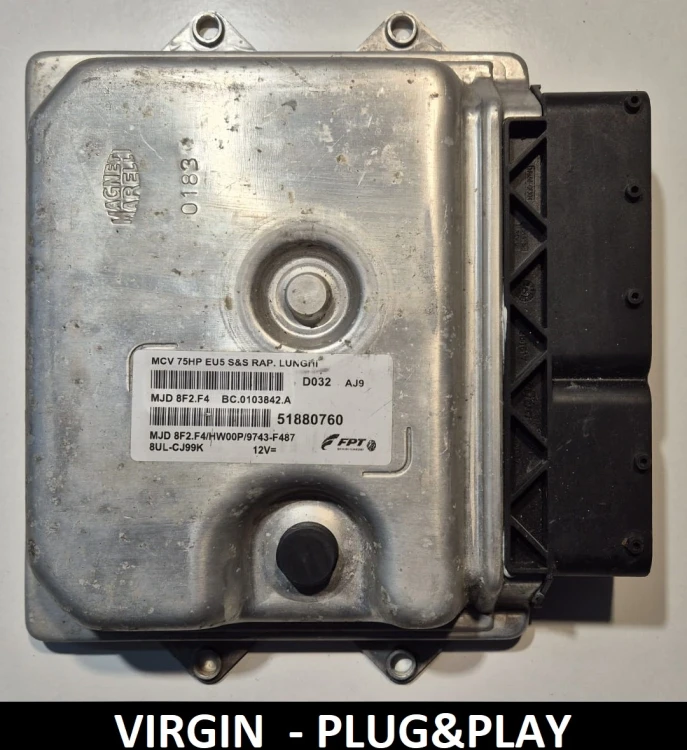 51880760 MJD 8F2.F4 sterownik silnika Fiat Fiorino 1.3 Multijet
