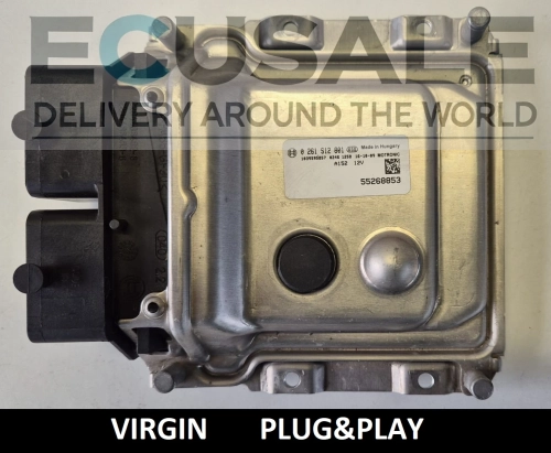 Calculateur moteur 55268853 Bosch 0261S12801 Fiat Tipo 1.4 16V VIRGIN