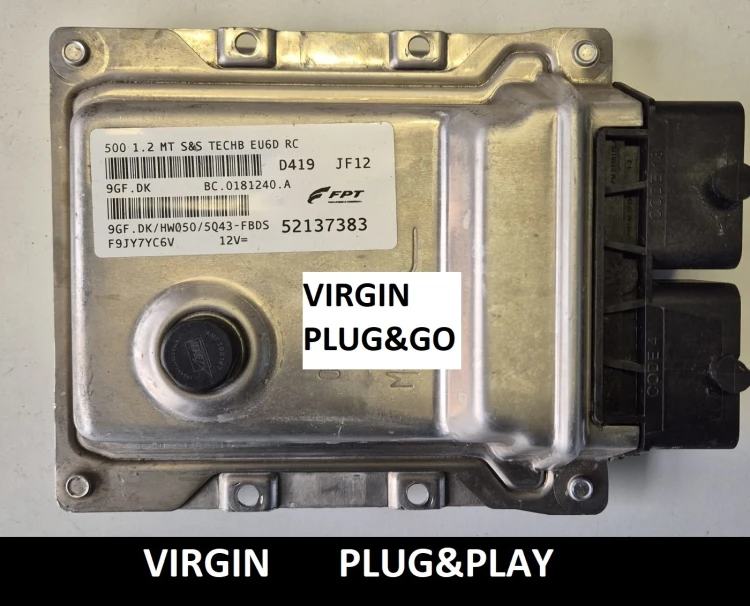 52137383 9GF.DK calculateur moteur Fiat 500 1.2