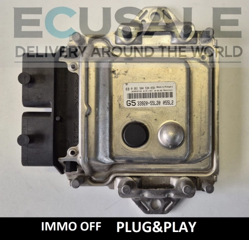Centralita de motor 33920-55L20 0261S04534 IMMO OFF para Suzuki SX4 1.6 gasolina – lista para instalar Plug &amp; Play