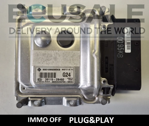 39119-2B460 G24 9001090095KB Calculateur moteur KIA Ceed 1.4 IMMO OFF Plug and Play