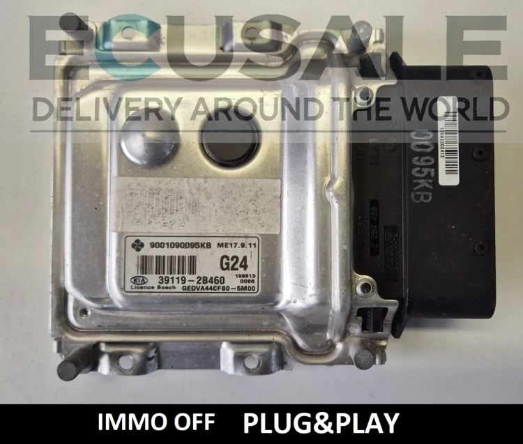 39119-2B460 G24 9001090095KB Centralita de motor KIA Ceed 1.4 IMMO OFF Plug and Play