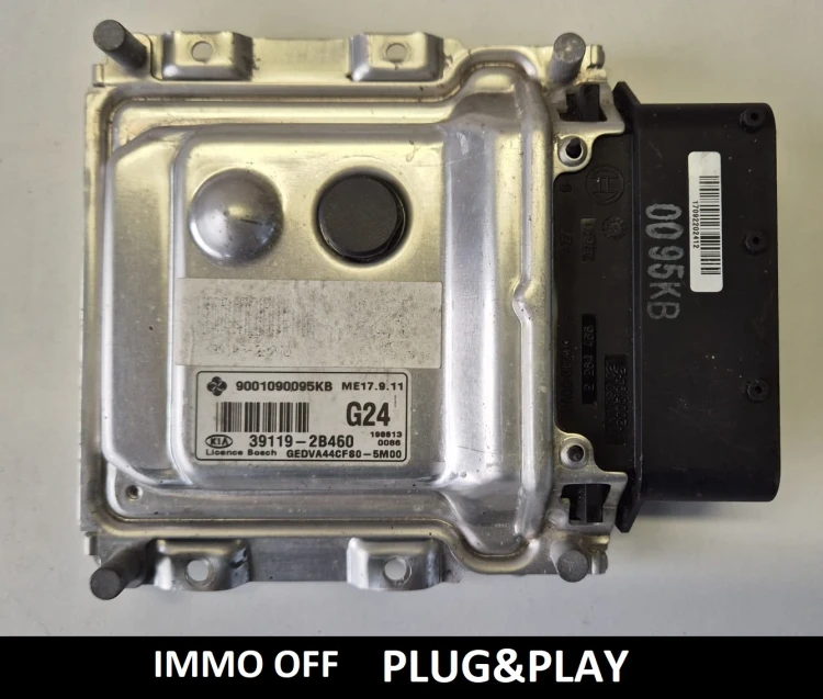 39119-2B460 G24 9001090095KB centralina motore KIA Ceed 1.4 IMMO OFF Plug and Play ECU
