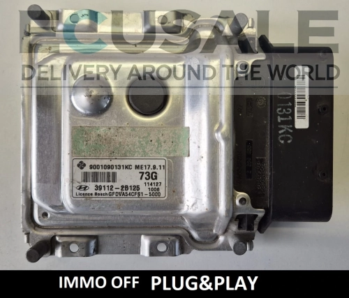 39112-2B125 73G 9001090131KC ECalculateur moteur Hyundai i30 IMMO OFF Plug and Play
