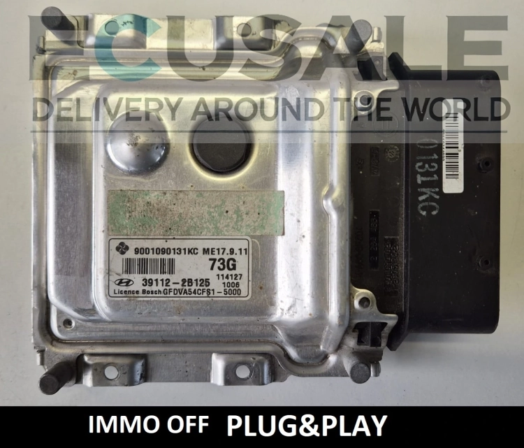 39112-2B125 73G 9001090131KC Centralita de motor Hyundai i30 IMMO OFF Plug and Play