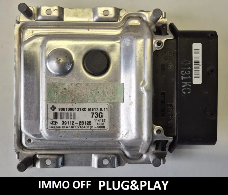 39112-2B125 73G 9001090131KC sterownik silnika Hyundai i30 IMMO OFF Plug and Play