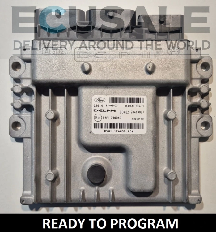 Centralita de motor Ford BV61-12A650-ACM 28419087 1.6 TDCi comprobada