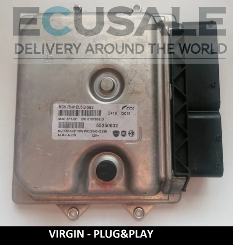 CALCULATEUR MOTEUR VIERGE Fiat Ducato 2.3 55250632 MJD8F3.Q1 – Plug &amp; Play, prêt à l'installation