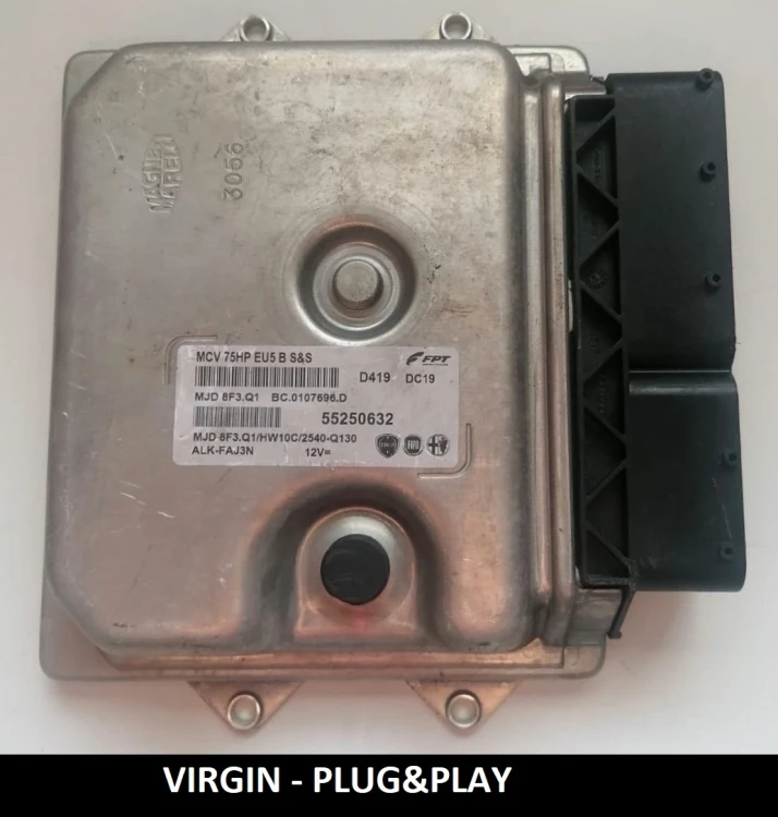 55250632 MJD 8F3.Q1 centralina motore Fiat Qubo / Fiorino 1.3 Multijet