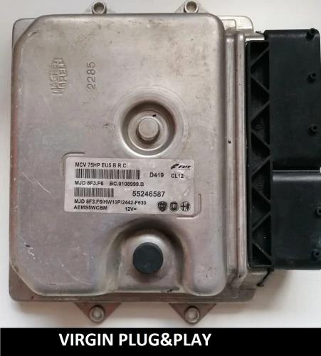 55246587 MJD 8F3.F6 centralina motore Fiat Fiorino 1.3 Multijet