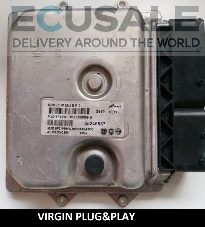 Centralita 55246587 MJD8F3F6 para Fiat Ducato 2.3 – VIRGIN Plug and Play – sin necesidad de codificación