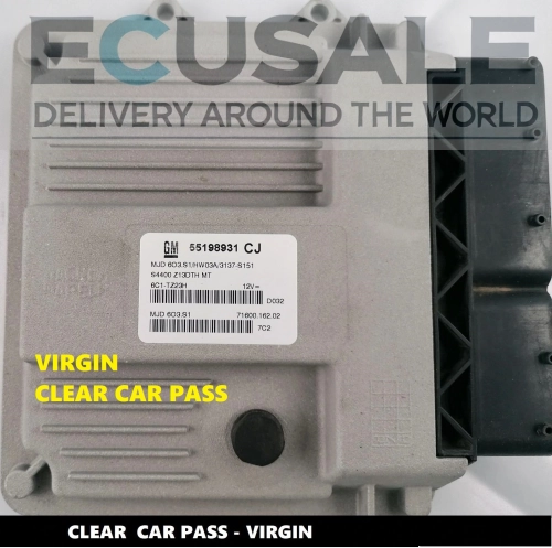 ecu 55198931 CJ 1.3 OPEL CENTRALINA DO MOTOR