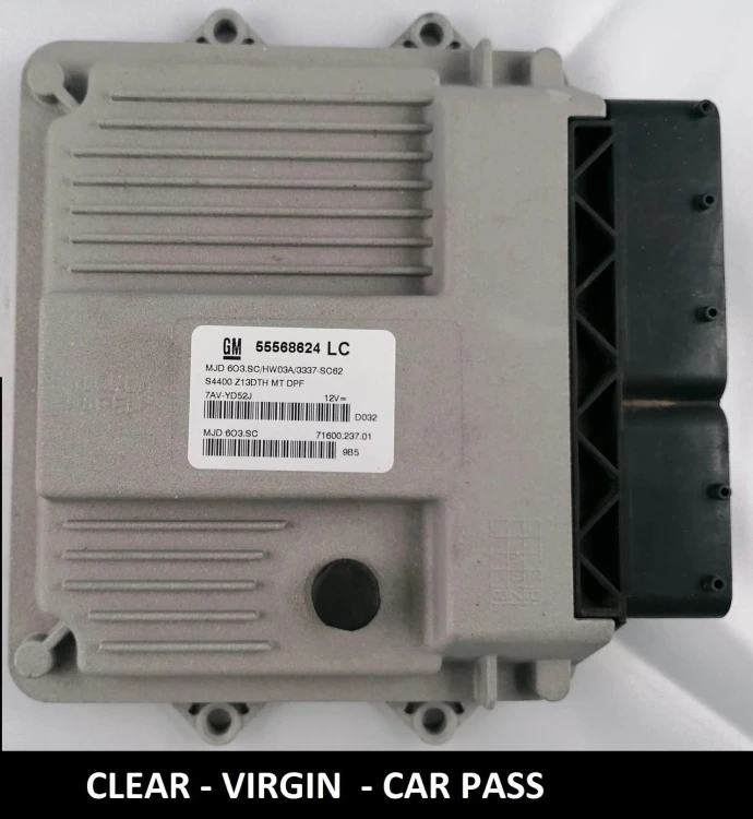 55568624 LC centralina motore Magneti Marelli MJD 603.SC Opel Corsa D 1.3 CDTI Virgin