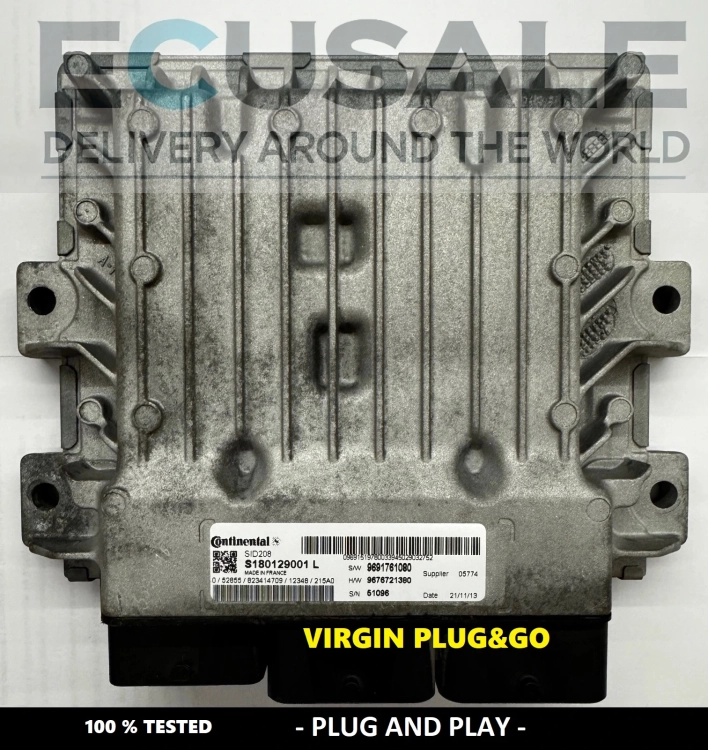 calculateur de moteur S180129001L  SID208 ECU