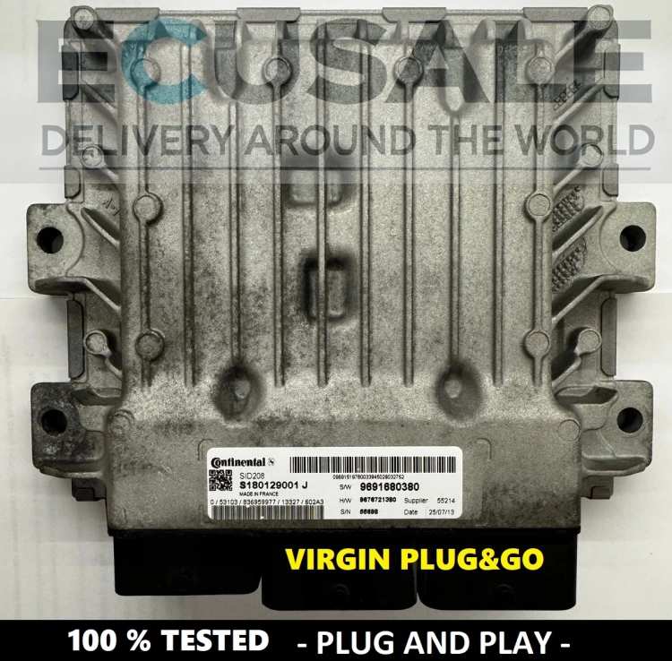 calculateur de moteur ECU S180129001J  SID208