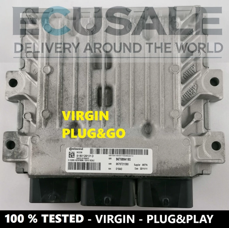 Calculateur moteur S180129101D  SID208