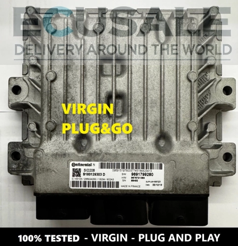 Calculateur Moteur ECU S180129303D  SID208