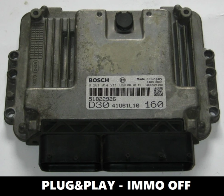 51822926 0281014211 sterownik silnika Bosch Fiat Ducato 3.0