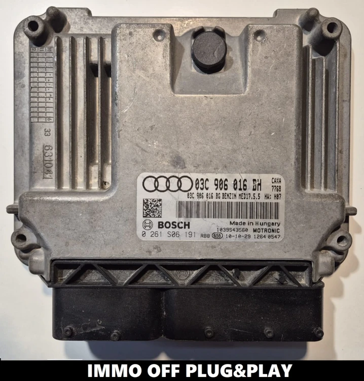 03C906016BH 0261S06191 centralina motore Bosch MED17.5.5 Audi A1 1.4 TFSI