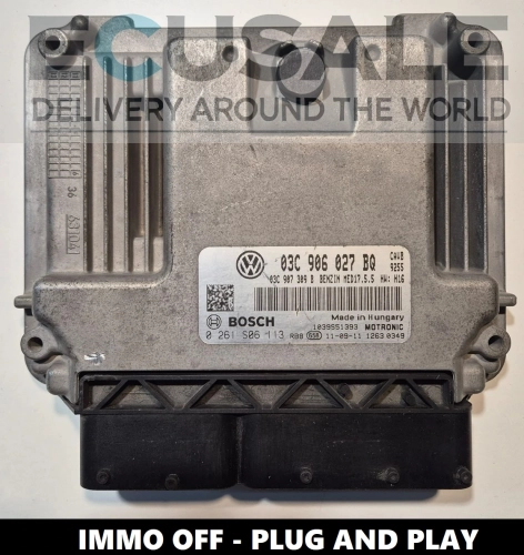 Ecu controller  0261S06113 03C906027BQ VW Touran II 1.4
