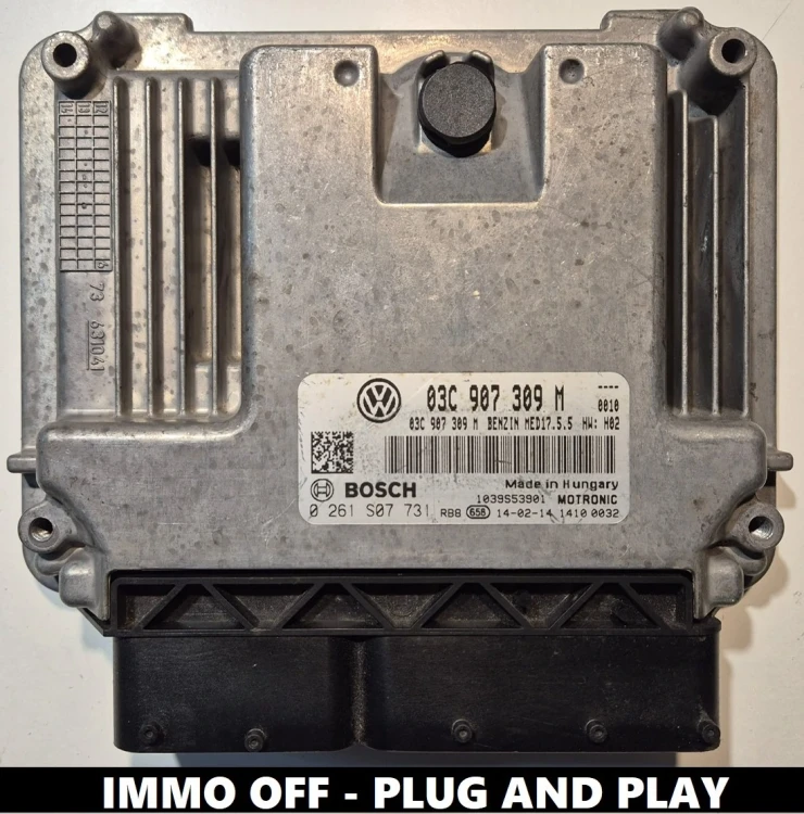0261S07731 03C907309M centralina motore Bosch VW Passat 1.4 TSI