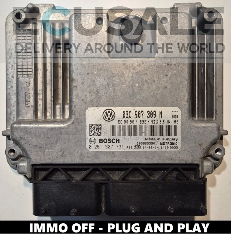 Centralita de motor VW PASSAT 1.4 0261S07731 03C907309M PLUG&amp;amp;amp;amp;PLAY