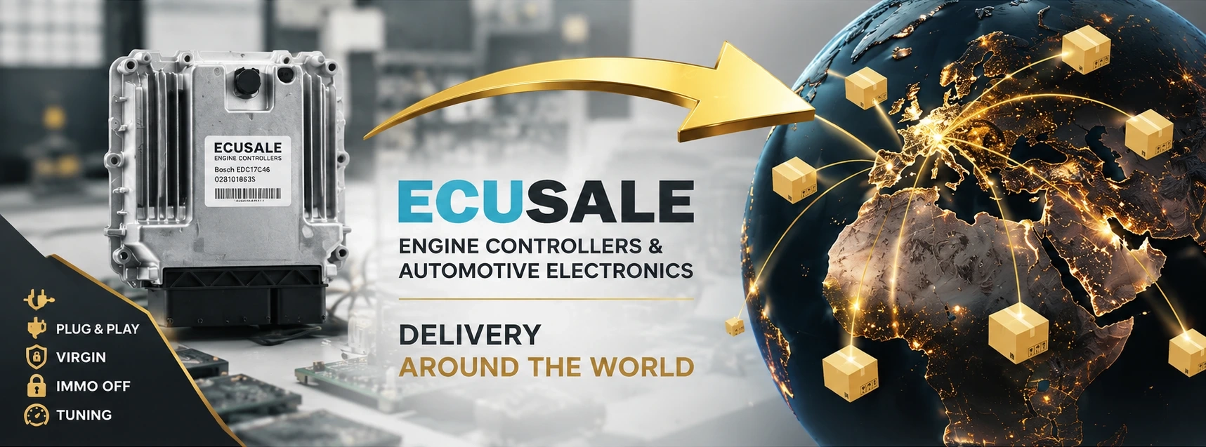 ECUSale tienda de electrónica automotriz – Centralitas de Motor, ABS, BCM y TCU